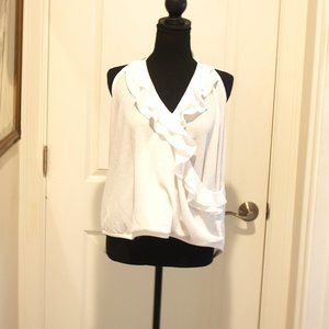 REDUCED-Beautiful Women's Sleeveless Ruffled Halter Top by EXPRESS
